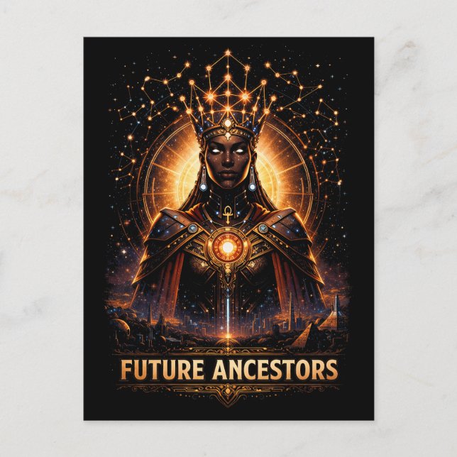 Postal Ancestros Futuros (Anverso)