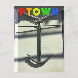 Postal Anchor en la calle comercial.