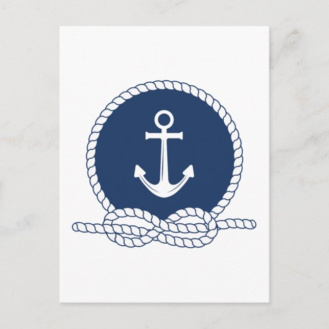 Postal Anchor Y Tono Elegante (Anverso)