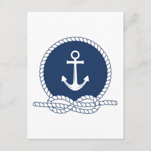 Postal Anchor Y Tono Elegante