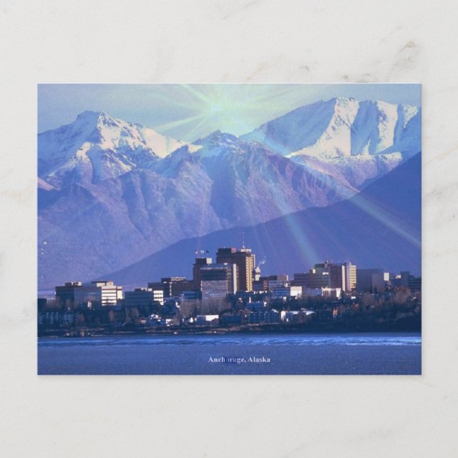 Postal Anchorage, Alaska (Anverso)