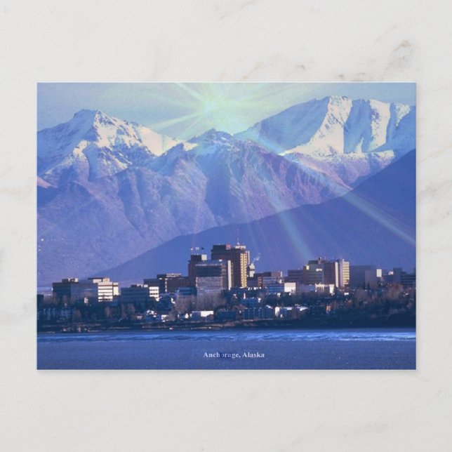 Postal Anchorage, Alaska (Anverso)