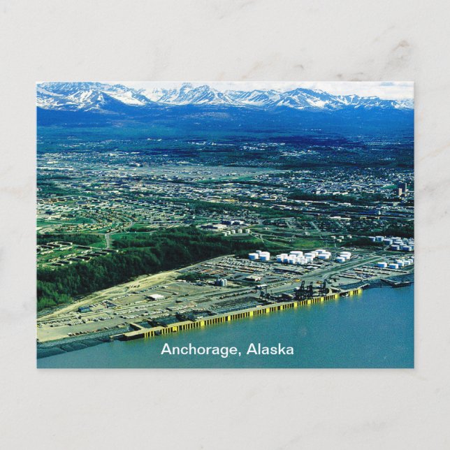 Postal Anchorage, Alaska View (Anverso)