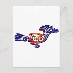 Postal Anciano México Design Road Runner