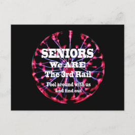 Postal Ancianos Somos El Tercer Tren