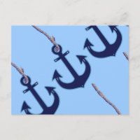 ancla azul marino