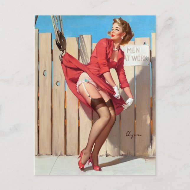 Postal Anclaje enganchado (Anverso)