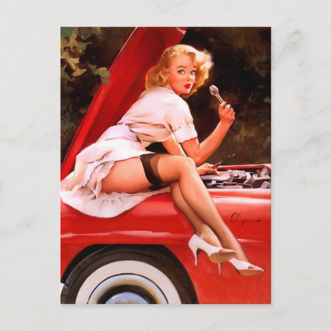 Postal Anclaje mecánico hacia arriba (Anverso)