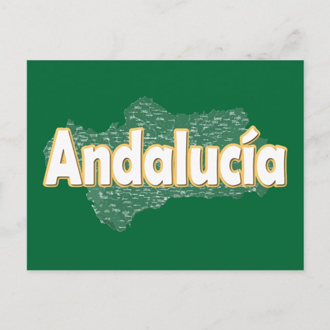Postal Andalucía (Anverso)