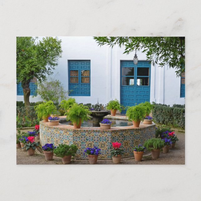 Postal Andalucía Patios (Anverso)