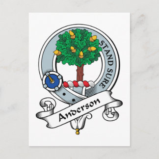 Postal Anderson Clan Badge