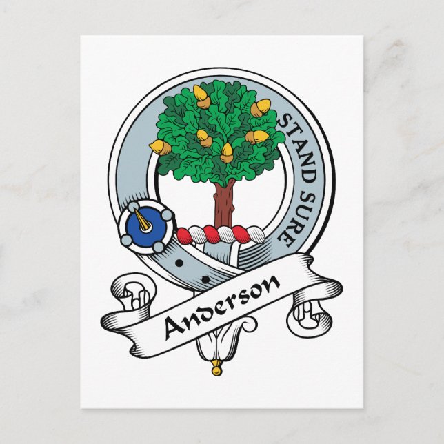 Postal Anderson Clan Badge (Anverso)