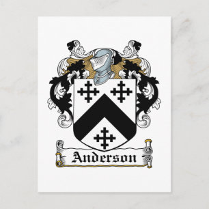 Postal Anderson Family Crest