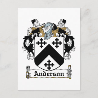 Postal Anderson Family Crest