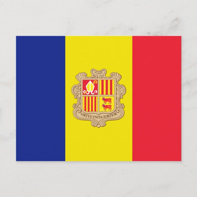 Postal andorra (Anverso)