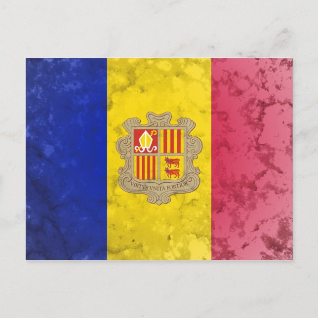 Postal Andorra (Anverso)
