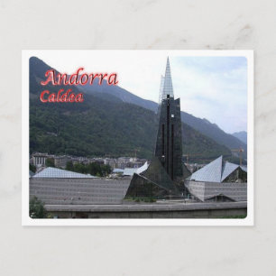 Postal Andorra - Caldea -