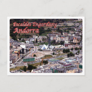Postal Andorra - Escaldes - Engordany -