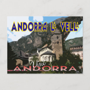 Postal Andorra La Vella, Visita Andorra