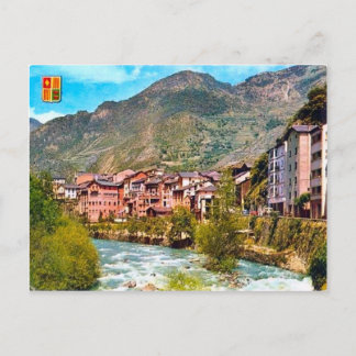 Postal ANDORRA Saint Julia de Loria