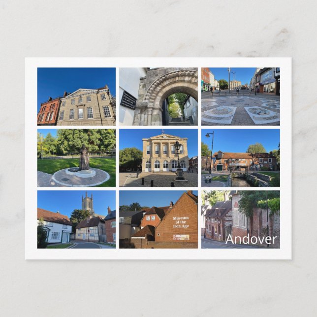 Postal Andover (Anverso)