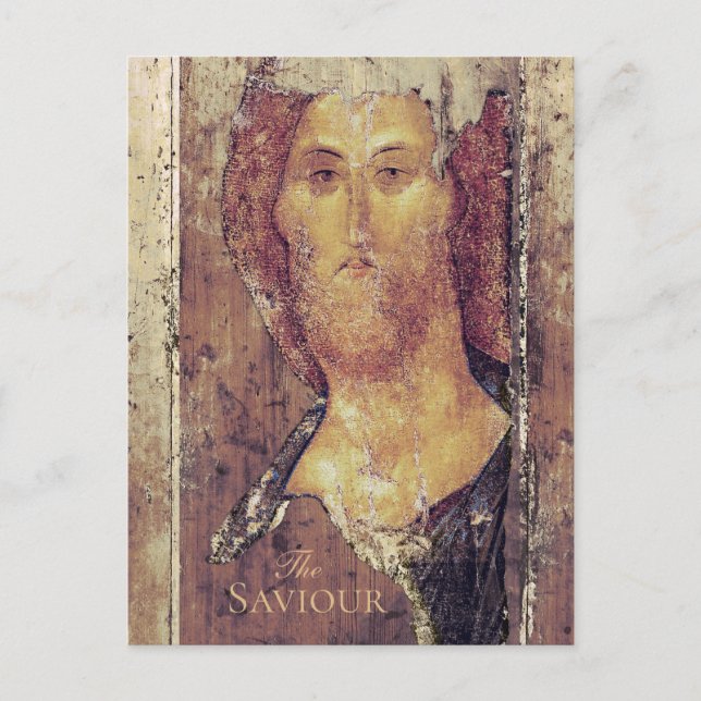 Postal Andrei Rublev El Ícono Del Redentor De Cristo Salv (Anverso)