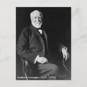 Postal Andrew Carnegie Postcard