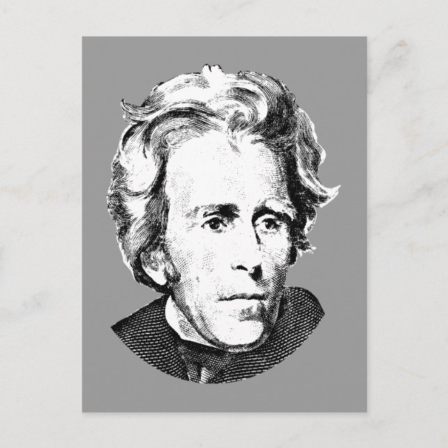 Postal Andrew Jackson (Anverso)