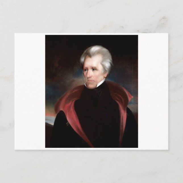 Postal Andrew Jackson (Anverso)
