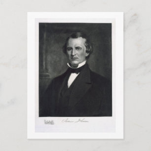 Postal Andrew Johnson (1808-75), 17º Presidente de la Onu