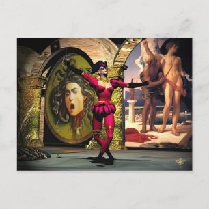 Postal ANDROID BALLET , Ciencia Ficción