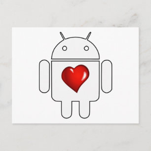 Postal Android Love
