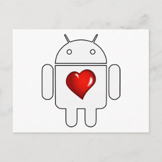 Postal Android Love