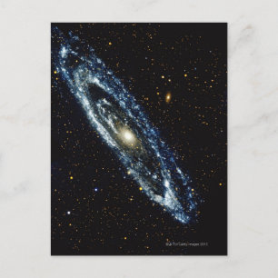 Postal Andromeda Galaxia 3