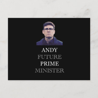 Postal Andy Future Prime Minister - Andy Burnham