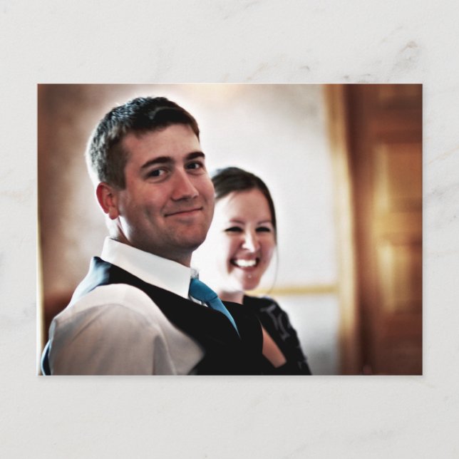 Postal Andy y Serena Postcard (Anverso)