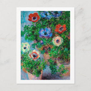 Postal Anémona, Monet