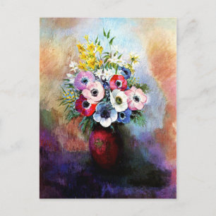 Postal Anemones - Odilon Redon