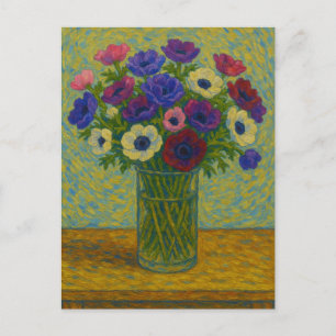Postal Anemones Postcard