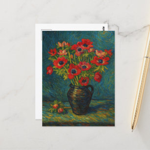 Postal Anemones Postcard