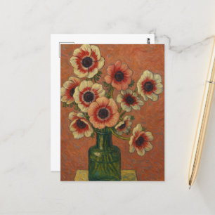 Postal Anemones Postcard