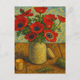 Postal Anemones Postcard