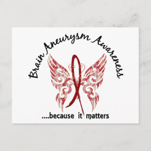 Postal Aneuralismo cerebral Mariposa 6.1