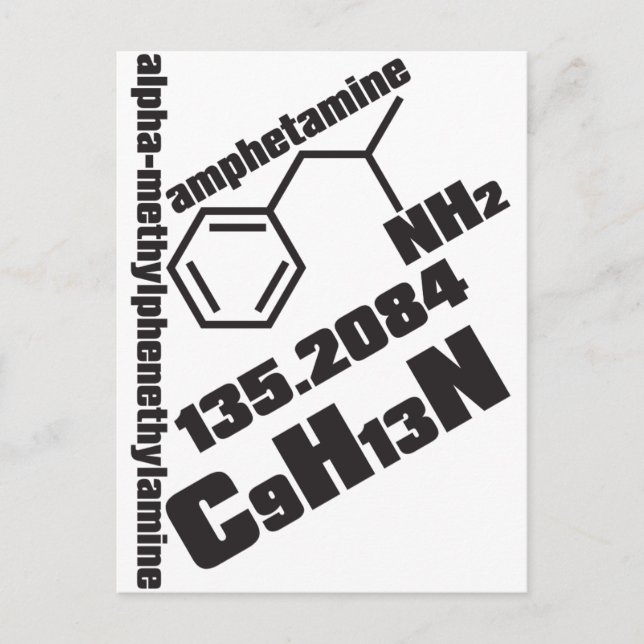 Postal Anfetamina (Anverso)