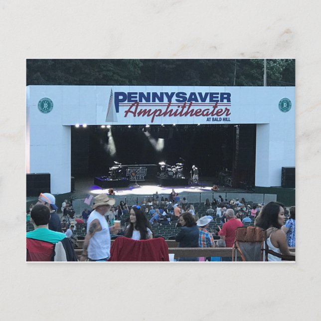 Postal Anfiteatro Bald Hill (Anverso)