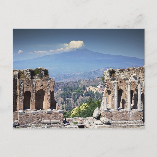 Postal Anfiteatro griego 2 (Anverso)