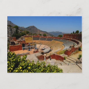 Postal Anfiteatro Taormina 1