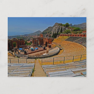 Postal Anfiteatro Taormina 2