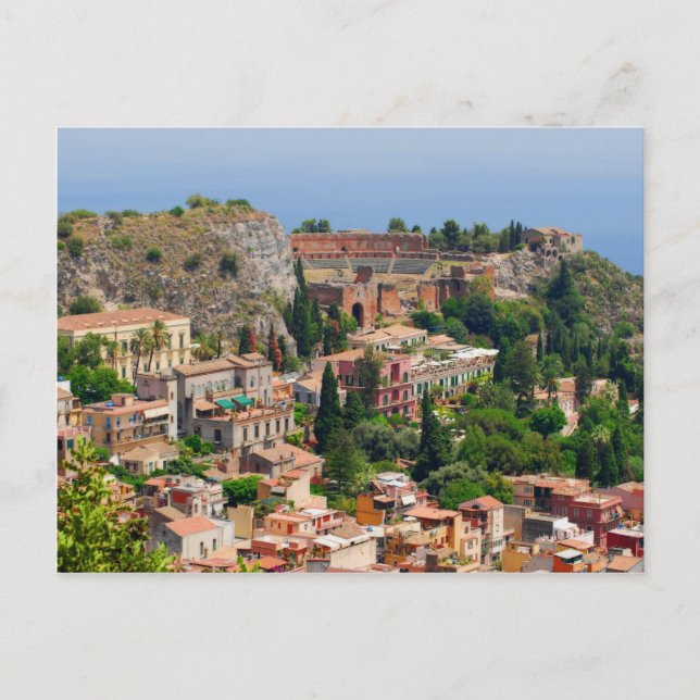 Postal Anfiteatro Taormina 4 (Anverso)