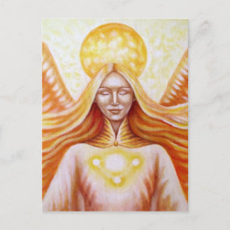 Postal Ange solaire 01 (détail)